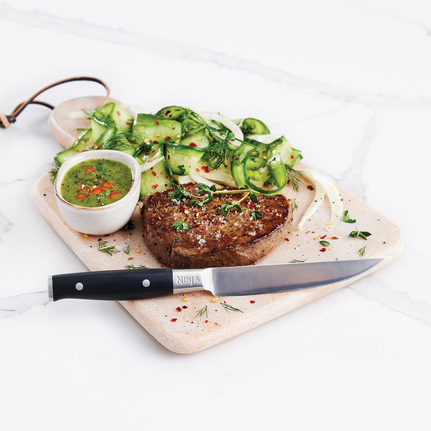 Ninja Foodi Exclusive Health Grill and Steak Knives Bundle